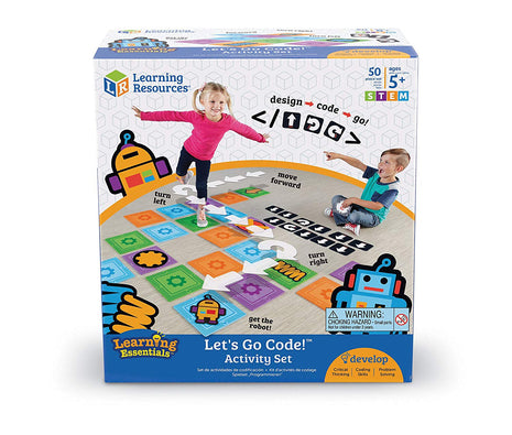 Coding Game Let's Go Code Activity Set - siopashop.ie