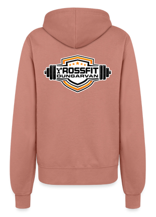 Women’s Crossfit Hooded Jacket - dusky rose