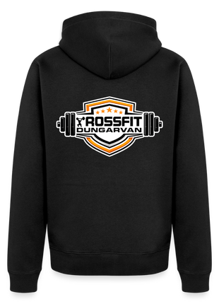 Men's Premium Crossfit Hooded Jacket - black