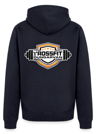 Men's Premium Crossfit Hooded Jacket - navy