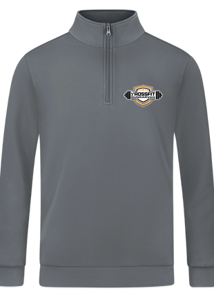 JAKO Crossfit Organic Zip Top - grey