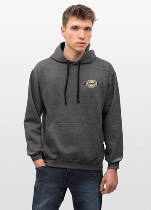 Crossfit Contrast Colour Hoodie - charcoal/black