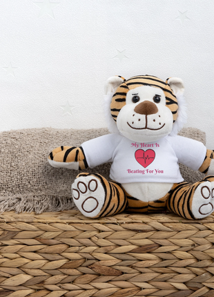 Valentines Tiger - white