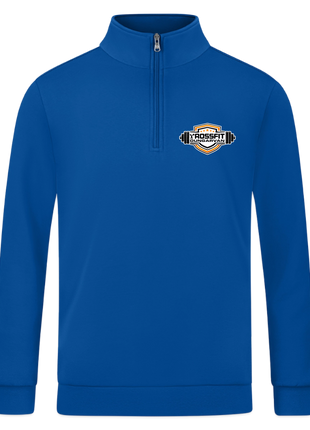 JAKO Crossfit Organic Zip Top - blue