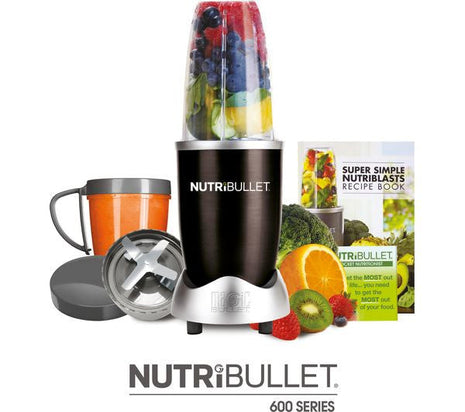 Nutribullet Nutribullet 600w 8-piece Blender - Various Colours - siopashop.ie Black