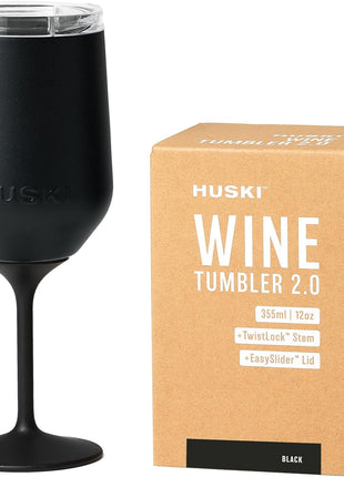 HUSKI Detachable Stem Travel Wine Tumbler with Customisation