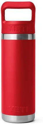 YETI 18 oz Rambler Straw Bottle with Customisation